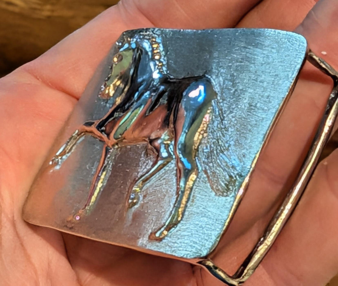 Fancy Trot Horse Buckle
