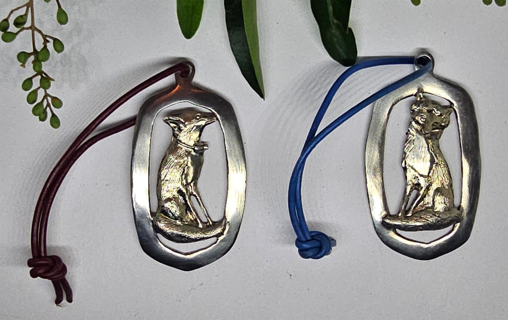 Fox Love Ornament Himself or Herself