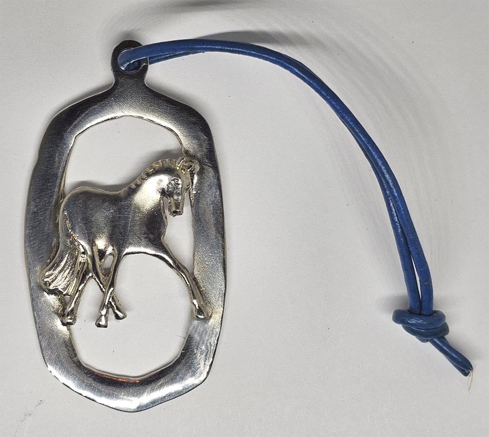 Half Pass Horse Holiday Ornament