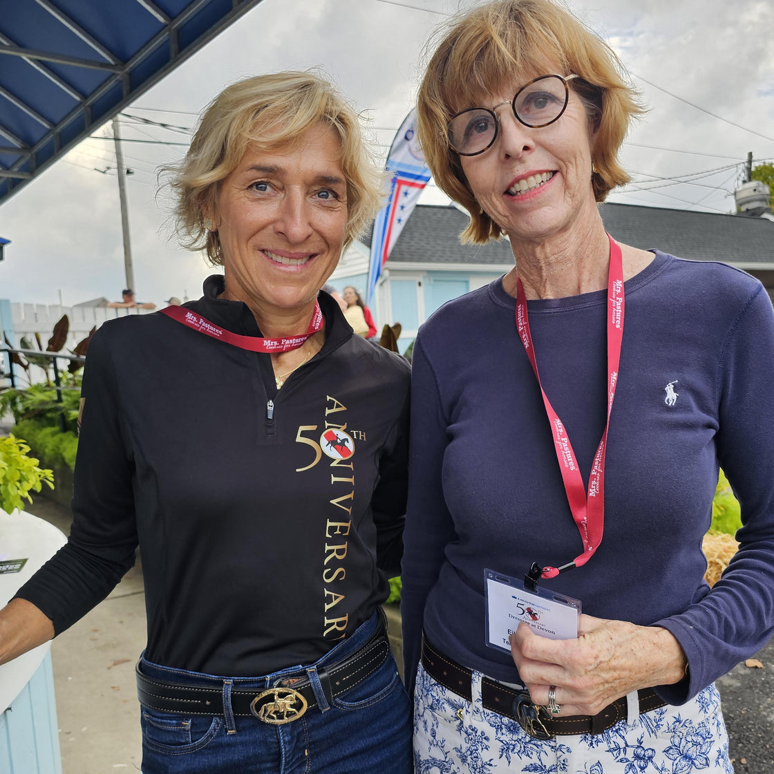 Dressage at Devon 50th Anniversary Buckle