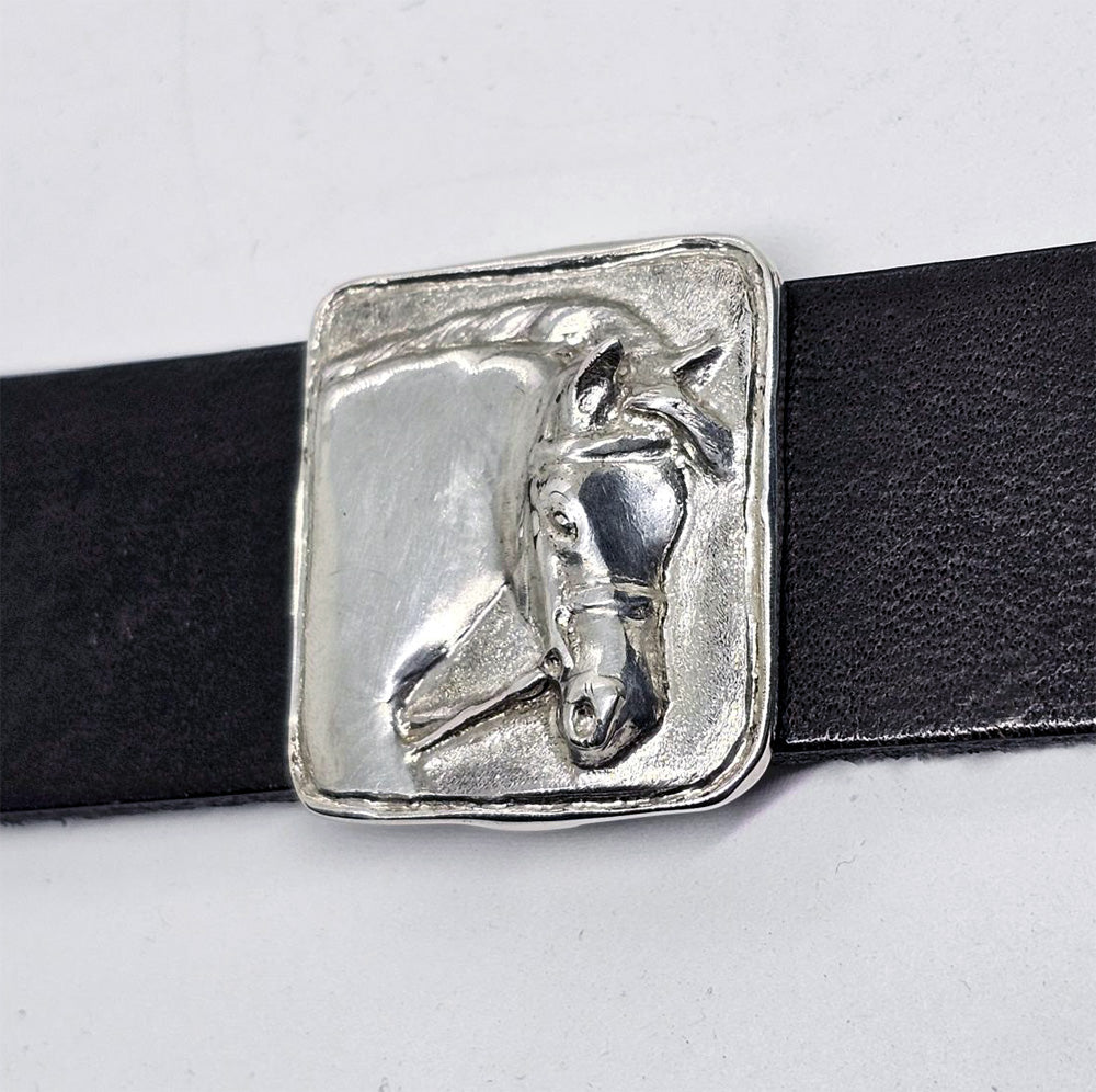 Welsh Pony with Bridle Slide on Leather Cuff