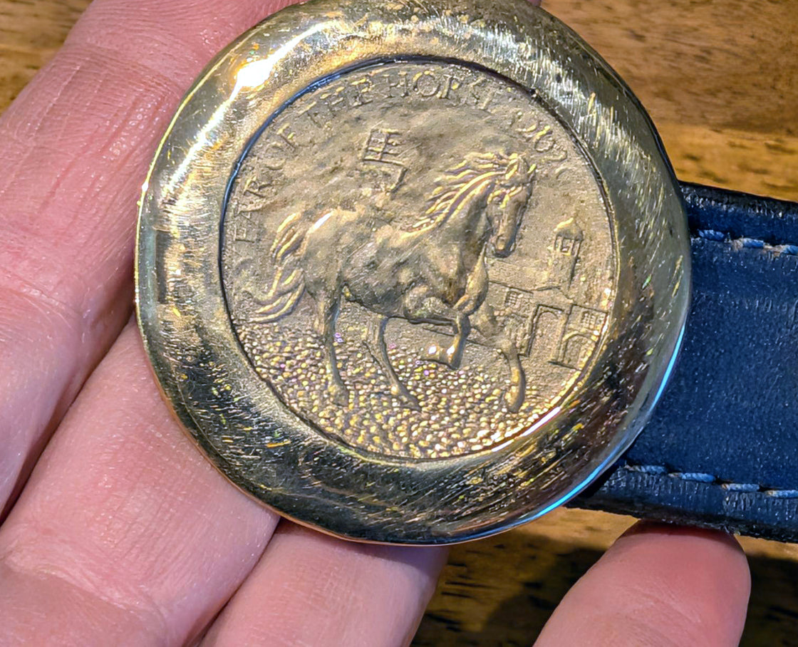 Year of the Horse Buckle