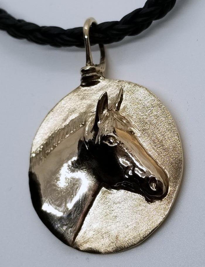 Chincoteague Pony Medallion - Tempi Design Studio