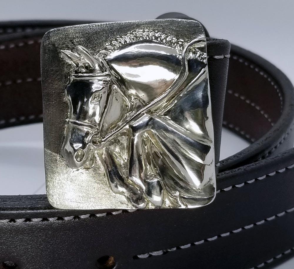 Classic Jumping Horse Buckle - Tempi Design StudioClassic Jumping Horse Buckle