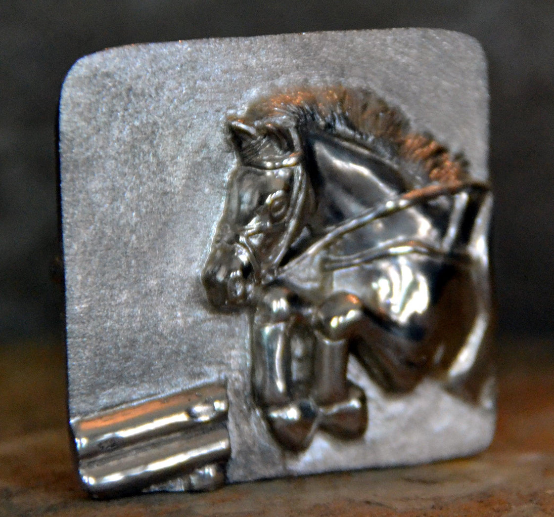 Cross Country Horse Jumping Buckle - Tempi Design Studio