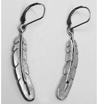 Silver Feather Earring – SilverStore.in