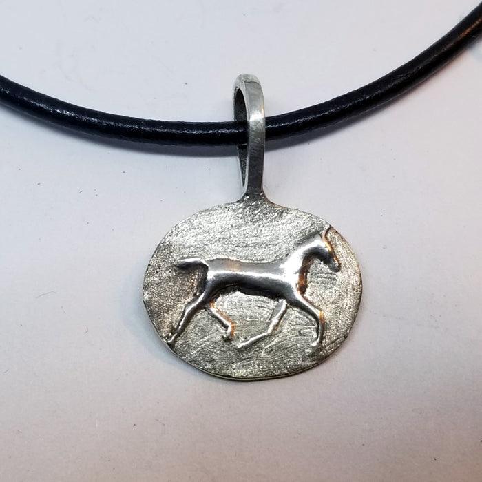Foal Pendant Small Sterling - Tempi Design Studio