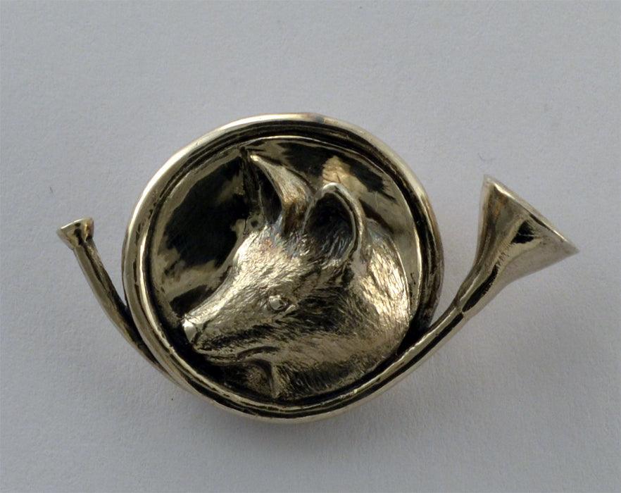 Fox Pup Horn Pin - Tempi Design Studio