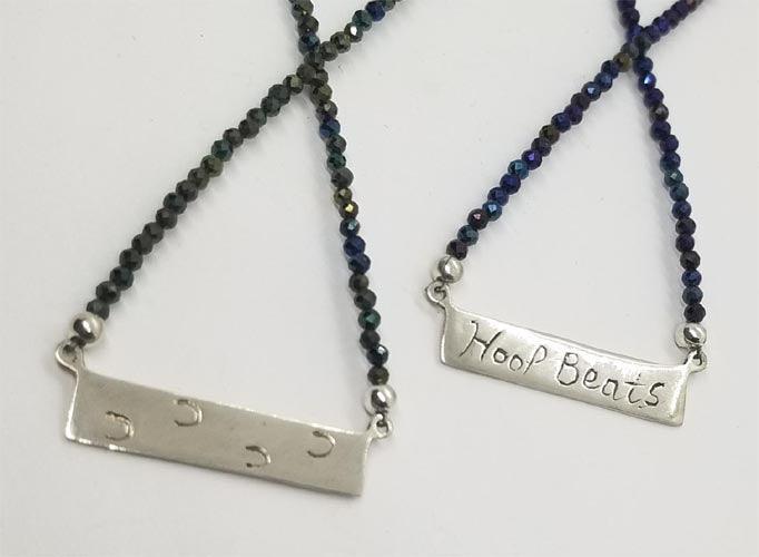 HoofBeats Necklace - Tempi Design Studio