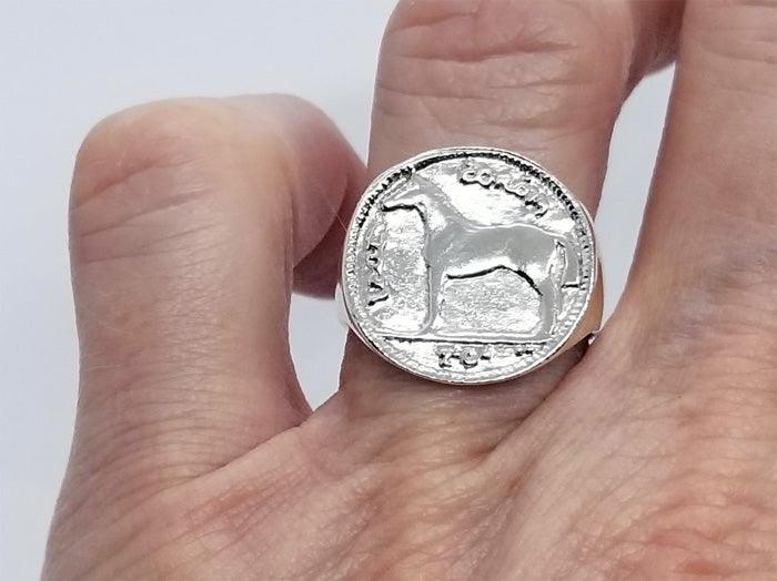Irish Coin Ring - Tempi Design Studio