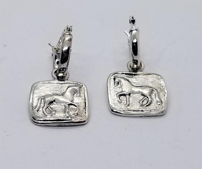 Piaffe Earring drops on Petite Hoops - Tempi Design Studio