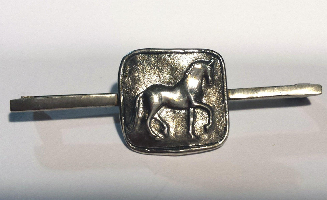 Piaffe Horse Squared Stock Pin - Tempi Design Studio