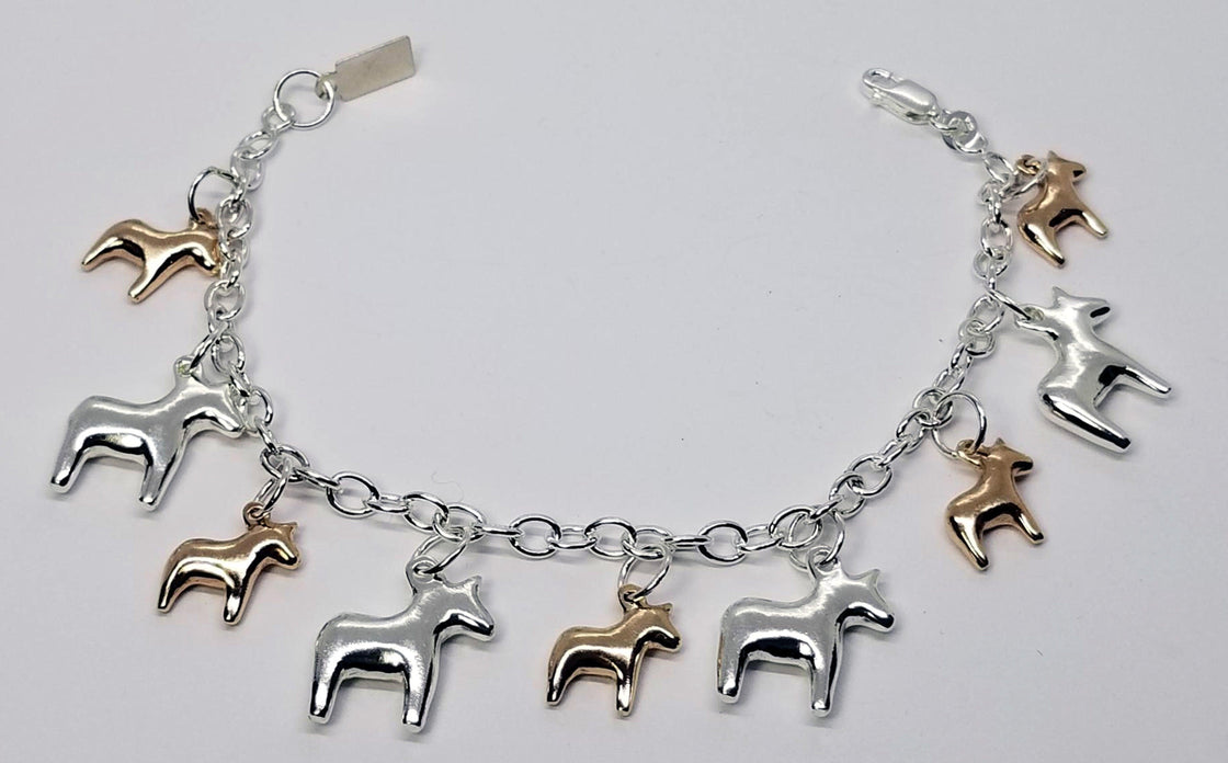 Pony Nugget Charm Bracelet - Tempi Design Studio