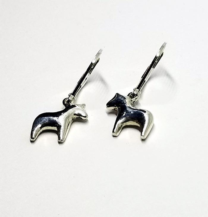 Pony Nugget Lever Back Earrings - Tempi Design Studio