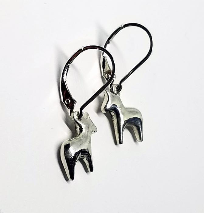 Pony Nugget Lever Back Earrings - Tempi Design Studio
