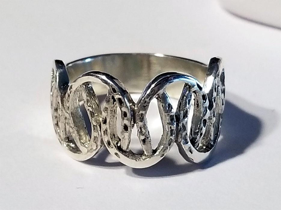 Seven Horse Shoe Ring - Tempi Design Studio