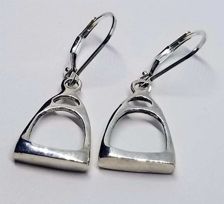 Stirrup Lever Back Earrings Large - Tempi Design Studio