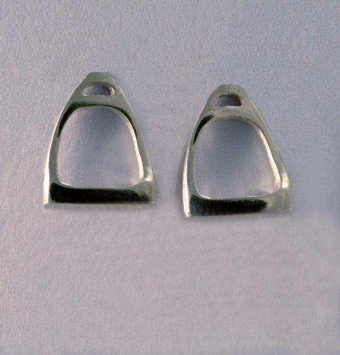 Stirrup Stud Earrings Small - Tempi Design Studio